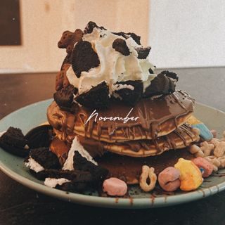 Pancakes chocholate