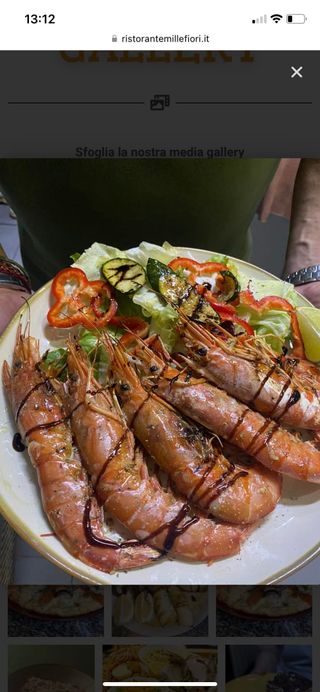 Gamberoni alla griglia