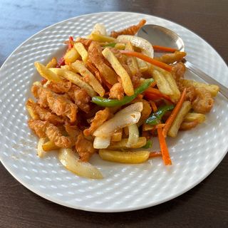 17. Pollo Y Papas sal y pimienta 