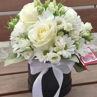 Flowerbox czarno-biały