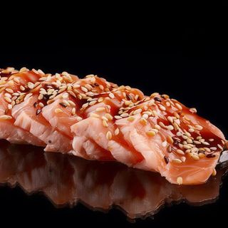 Sashimi salmão braseado 4pçs
