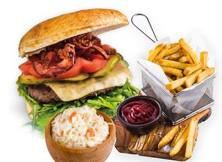 Zestaw Single Cheese Bacon