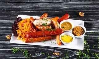 სოსისების პლატერი