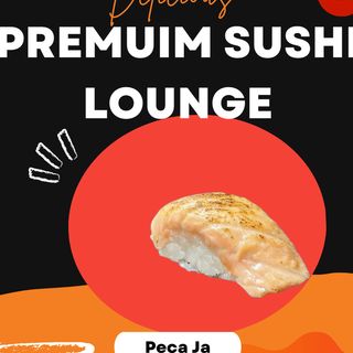 Premium Nigiri Salmão Braseado 4 unidade