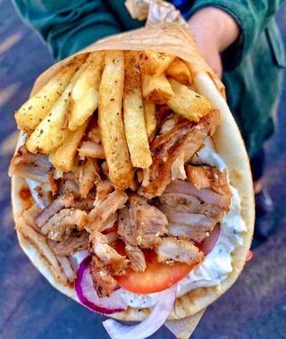 Veliki pileći giros