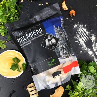 Pielmieni z wieprzowiną "Mooroz" 900g