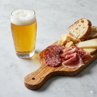 Aperitivo con prosecco piu tagliere