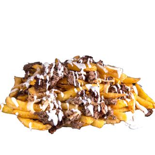 Ración De Patatas Con Carne de ternera