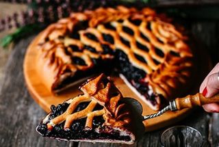 Пиріг з чорницею 125г