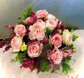 Bouquet di roselline rosa