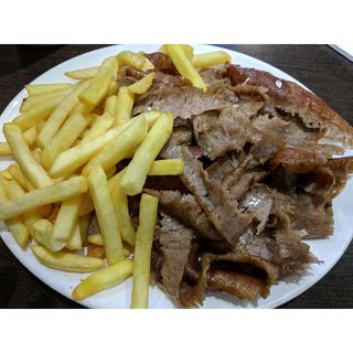 Chips, Kebab or Meat Pie