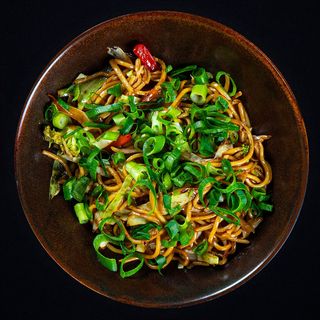 Wok taitei cu ou si legume