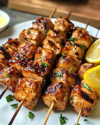 Brochettes De Poulet