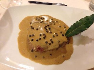 Filetto di manzo al pepe verde