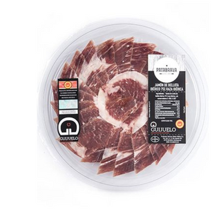 SOBRE DE JAMÓN IBÉRICO DE BELLOTA D.O.P. GUIJUELO 100 GRAMOS PATABRAVA