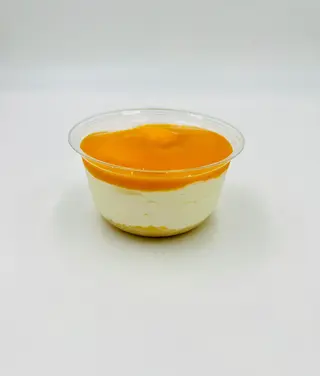 Monoporzione cheesecake al mango