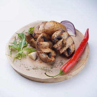 Печериці на мангалі  (200г)