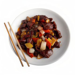 Ternera con Salsa de Ostras