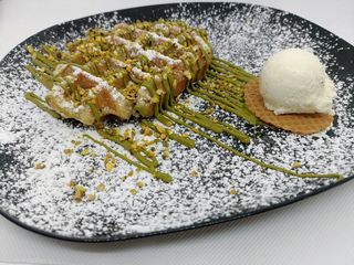 Waffle pistacchio
