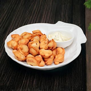 Пельмени жареные