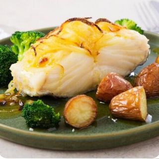 Bacalhau assado no forno 