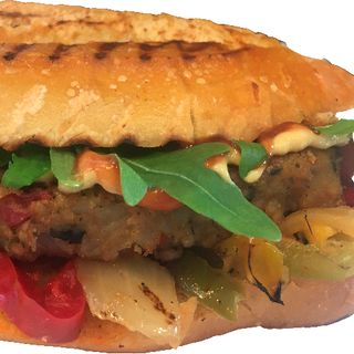 Entrepà d'Hamburguesa Vegana