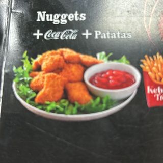 Menú nugget