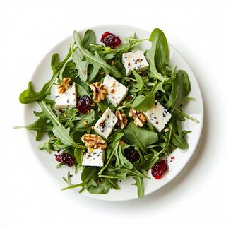 Ensalada de queso de cabra