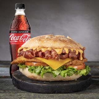Campera Burger + Coca cola 50cl