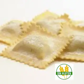 Raviolo De Gorgonzola Y Pera Sin Gluten A La Crema De Nueces