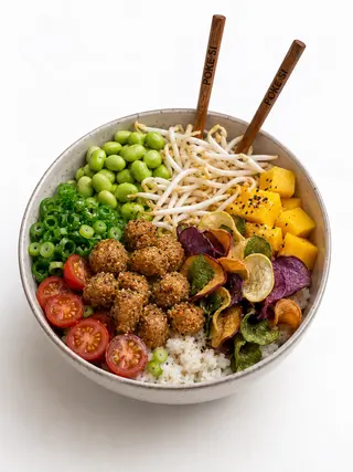 Not chick’n Poke