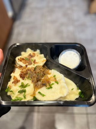 PIEROGI Z KAPUSTĄ I GRZYBAMI