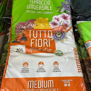 Terriccio concimato 20 l bio