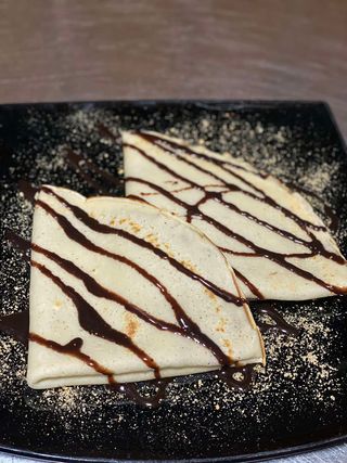 Slatke palačinke sa kremom i Plazma keksom