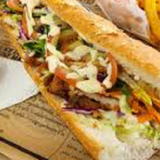 Sandwich Escalope Panée Avec Frite