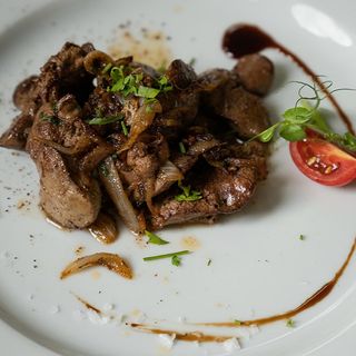 Ficat de pui cu ceapa