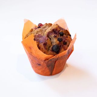 Muffin vainilla y frutos rojos