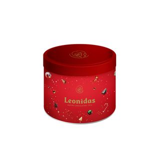 Cilindro de Metal S com 15 Bolas de Natal