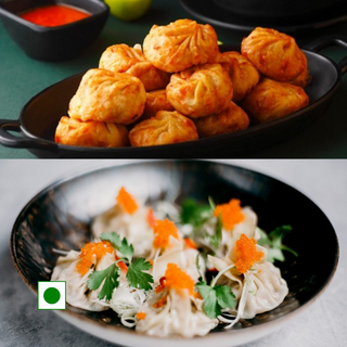 Veg fried MoMo