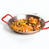 Картофель жаренный с телятиной