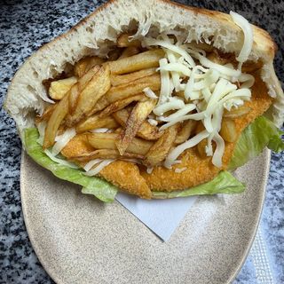 Sandwich snitel supreme