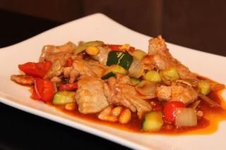 A108. Pollo al gongbao*