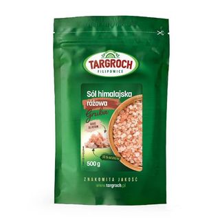 Sól himalajska różowa gruba 500g Targroch