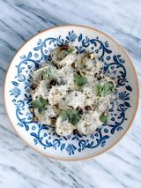 Ravioli meat and parmesan