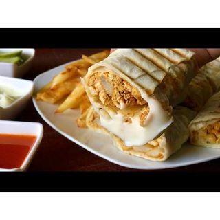 Shawarma (Wrapped) with Chips