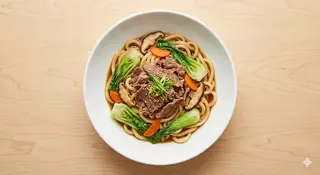 Makaron UDON z wołowiną
