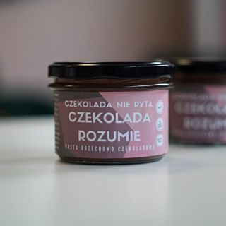Wegański krem czekolada rozumie