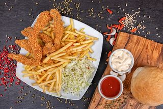 Meniu Crispy bites mare - 650 gr