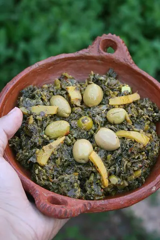 Epinards à la marocaine