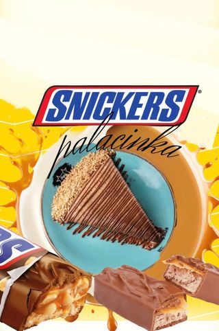 Palačinka Snickers